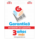 Extensión de Garantía 3 años tope máximo 500 G3PD3ES500